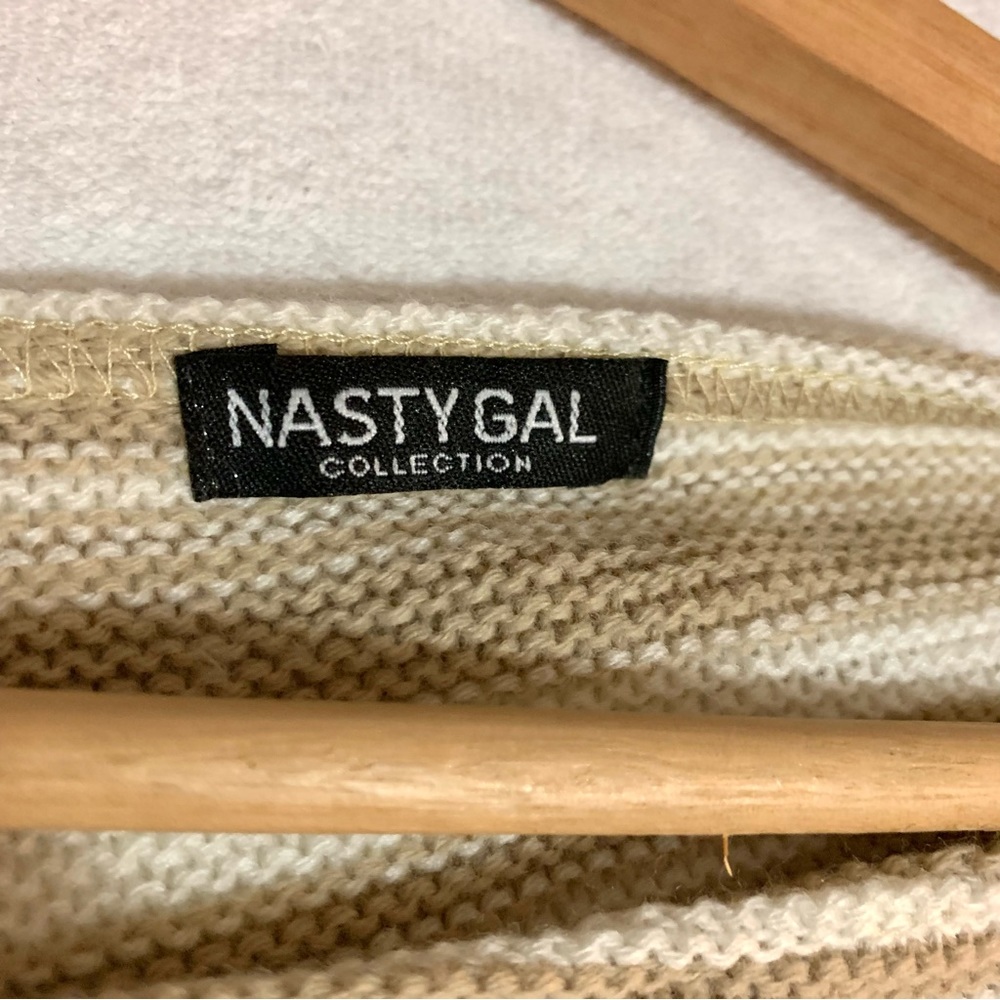 Nasty Gal Crop Sweater Top Size L View 6